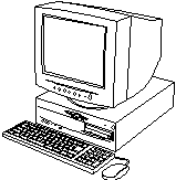 旧型のパソコン